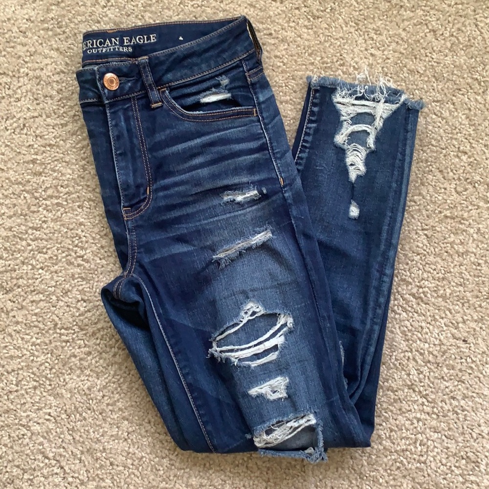 AE hi-rise jegging crop